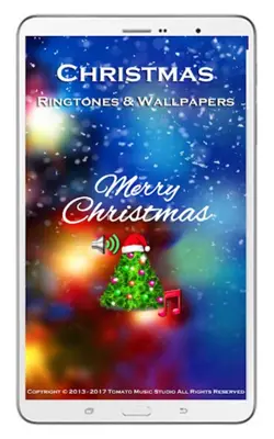 Xmas Ringtones & Wallpapers android App screenshot 1